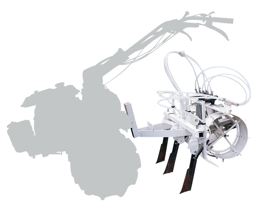 ティラー用土壌消毒機3条型|IDX-31